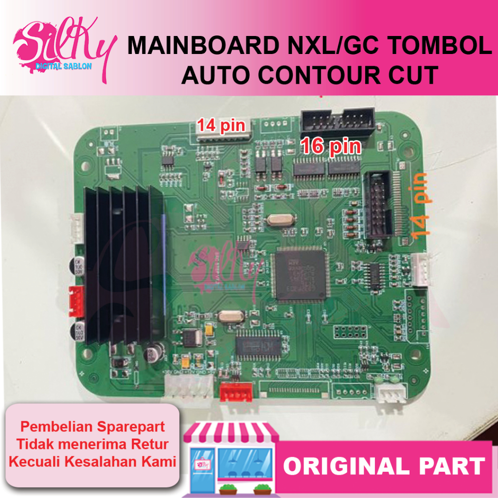 Mainboard Mesin Cutting Jinka GC ( Tombol ) / Mainboard Jinka NXL AC | Motherboard jinka 721, 1351
