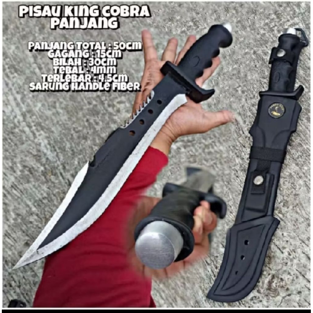 pisau cobra king