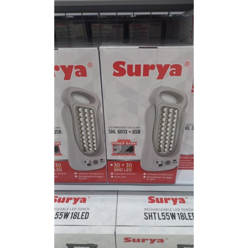 EMERGANCY SHL 6013+ USB SURYA