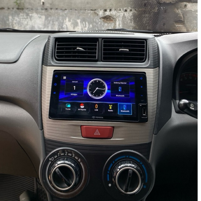 Head unit original toyota avanza 2023