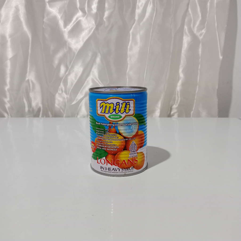 Mili Longan Mili Lychee/Buah Kaleng Mili 565gr