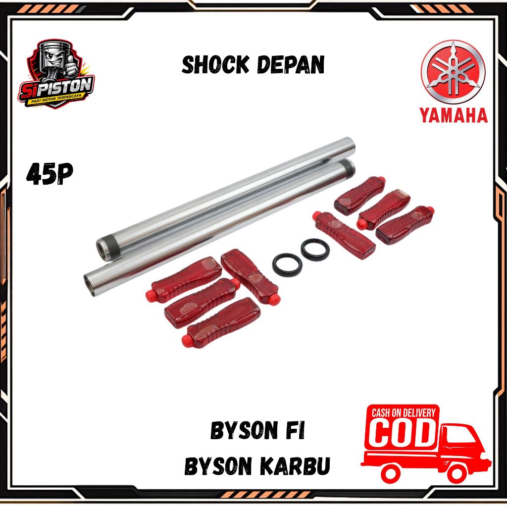 shock depan byson - as shock depan byson 45P-F3110-00 ORIGINAL