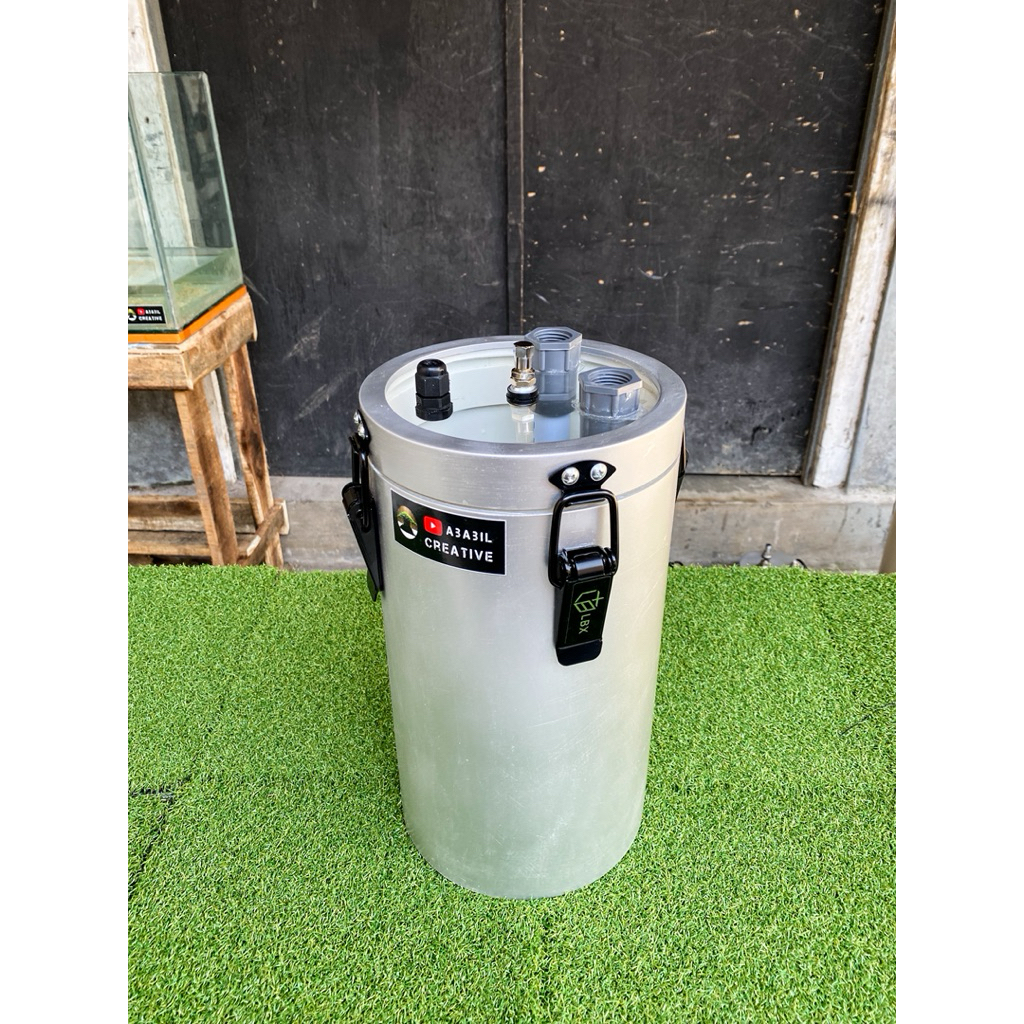 Filter Canister DIY 6 inch 30 cm tutup bening | Filter Aquascape | Filter Aquarium