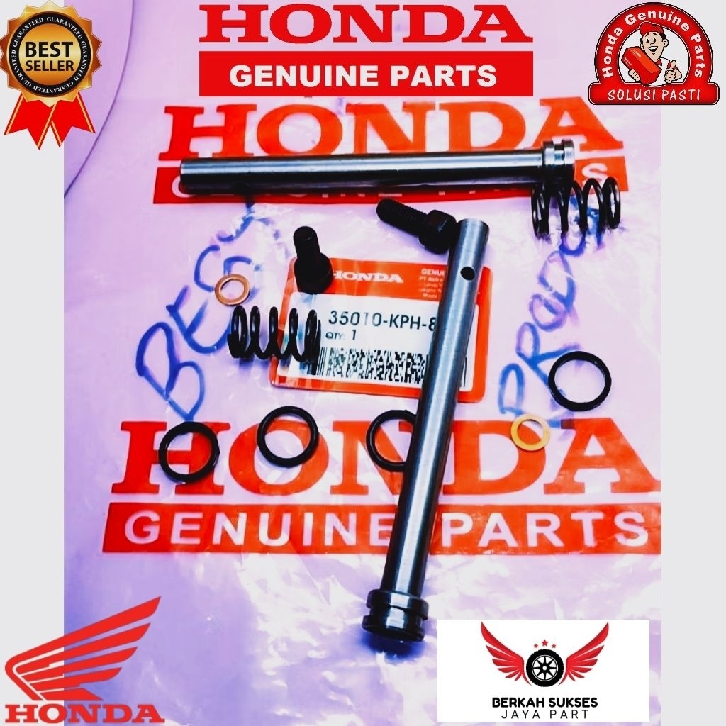 AS SULING SHOCK BAUT HITAM KPH HONDA KARISMA  SUPRA X 125 FI HELM IN REVO ASTREA ORI PRODUK