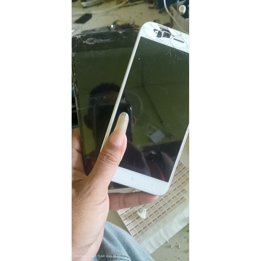 mesin xiomi mi a1 normal minus lcd