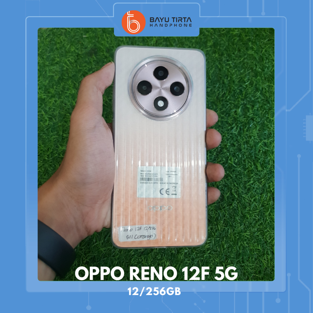 OPPO RENO 12F 5G (12 /256GB) | Amber Orange | Second / Bekas | S11