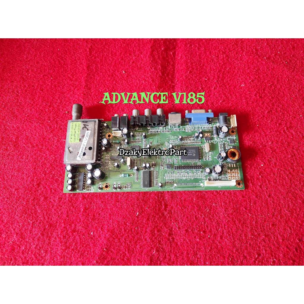 Mainboard MB mesin tv monitor ADVANCE V185