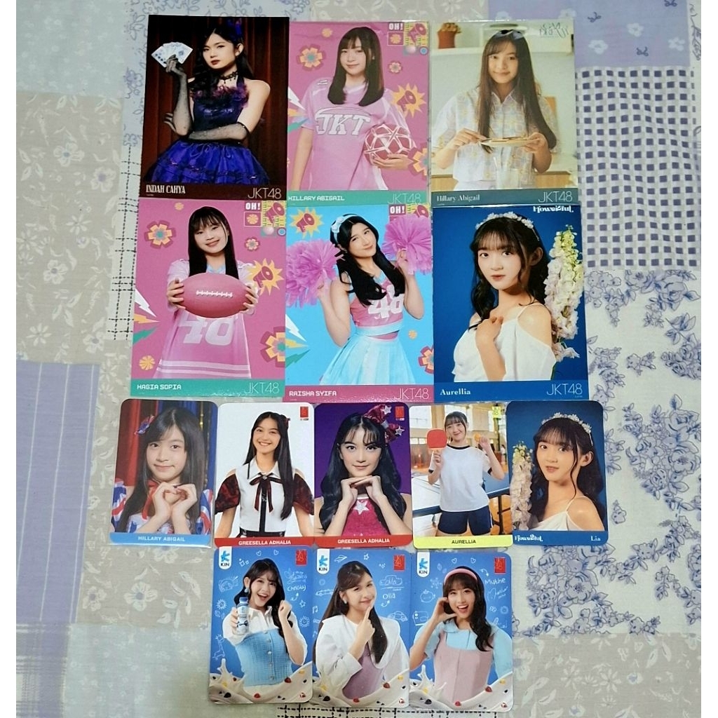 PC PP Photocard Photopack JKT48 (Indah, Lily, Hagia, Raisha, Greesel, Lia)