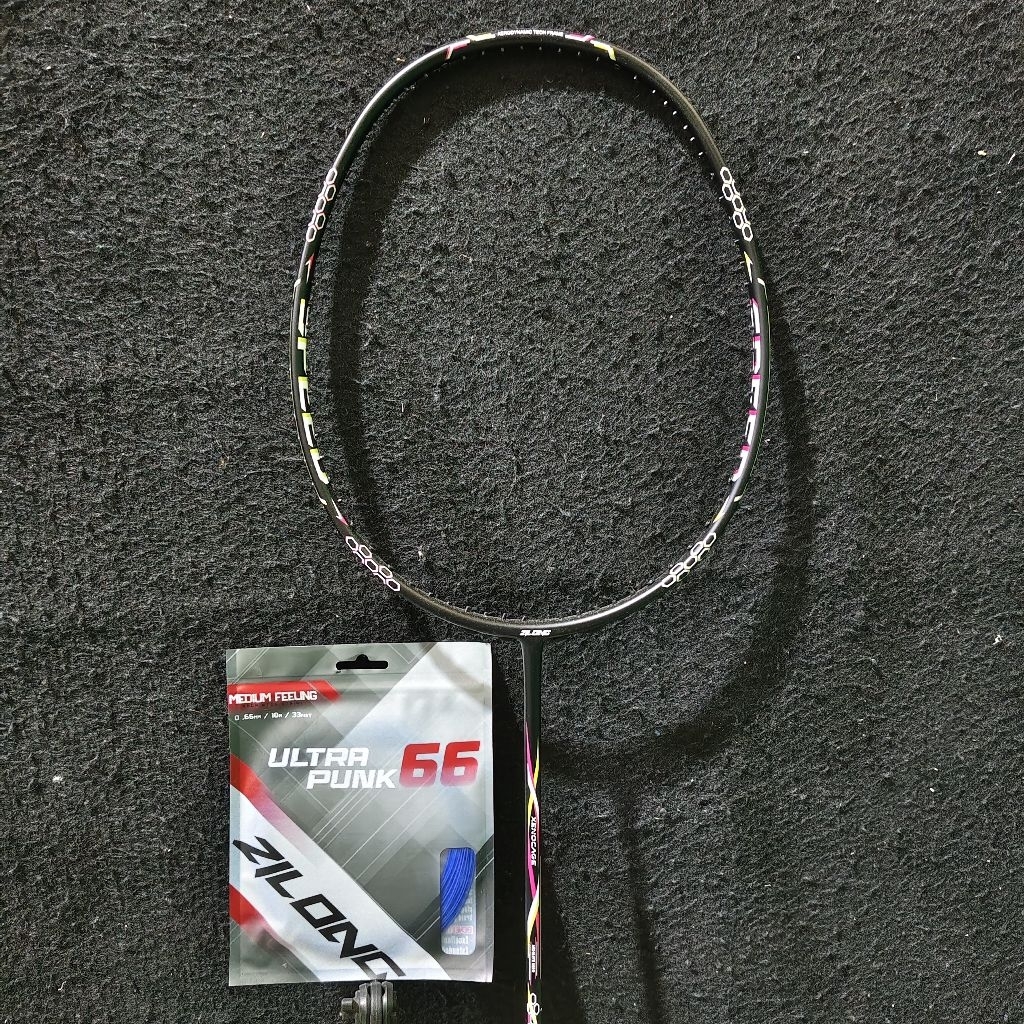 Raket Badminton ZILONG XENOCAGE & LORDGUN G1 ORIGINAL 5UG5 35LBS