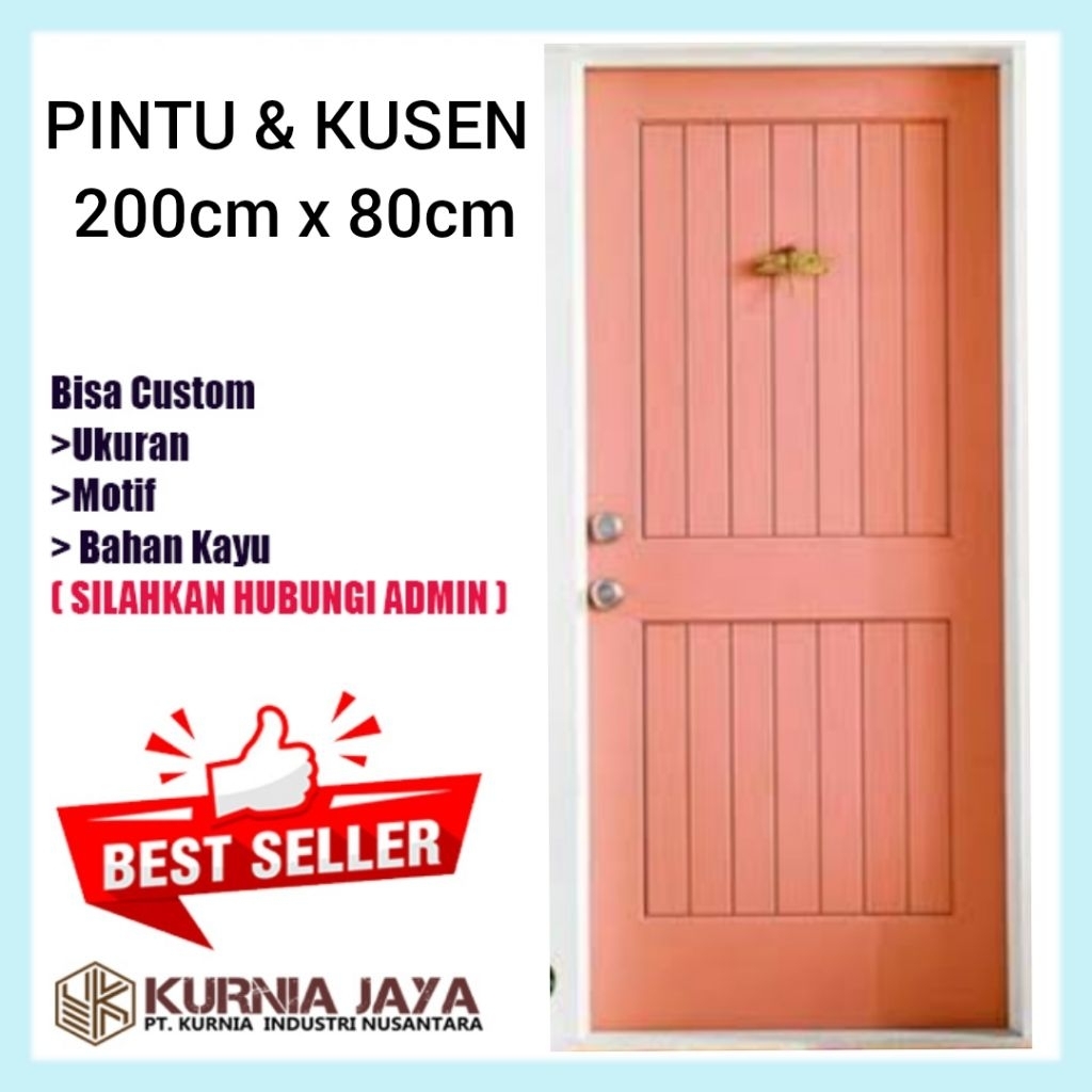 Kusen Pintu Kayu Merbau Papua