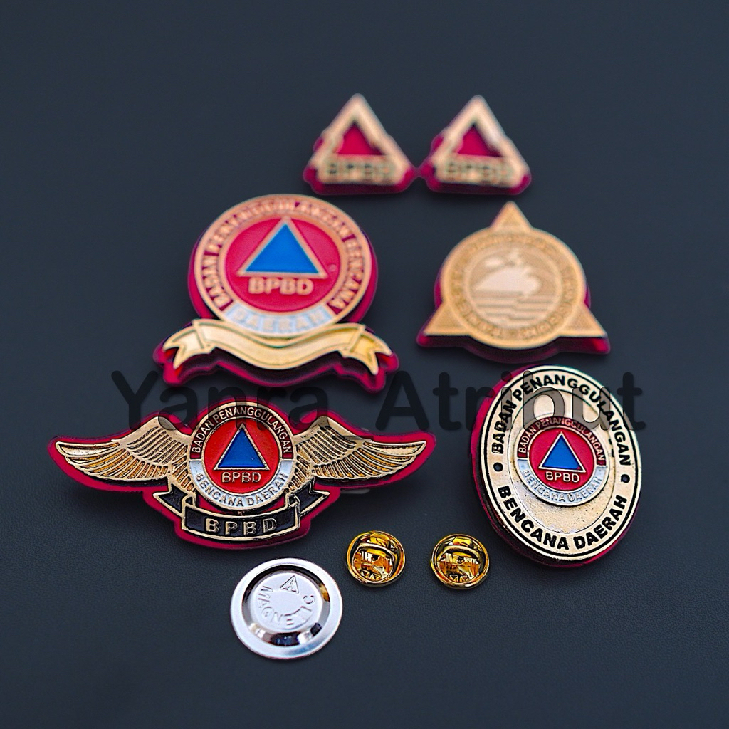 EMBLEM Bpbd / WING Bpbd / OVAL Bpbd / MONOGRAM Bpbd / PIN Brevet TANGKAS BPBD PREMIUM