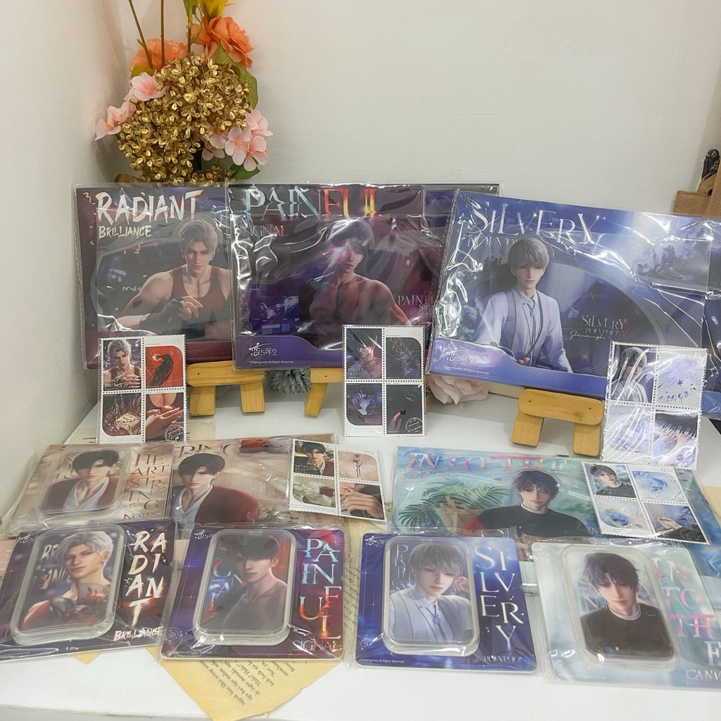 OFFICIAL READY STOCK Love and Deepspace Starlit Series Zayne Rafayel Sylus Caleb Xavier Standee Pera