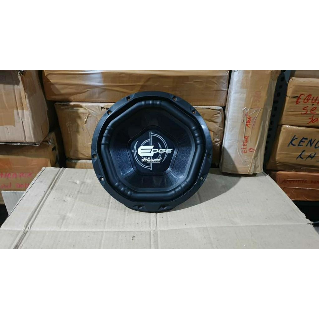 subwoofer 10inch double voice coil 1200watts 2/4/8ohms hollywood EDGE second bekas normal siap pakai