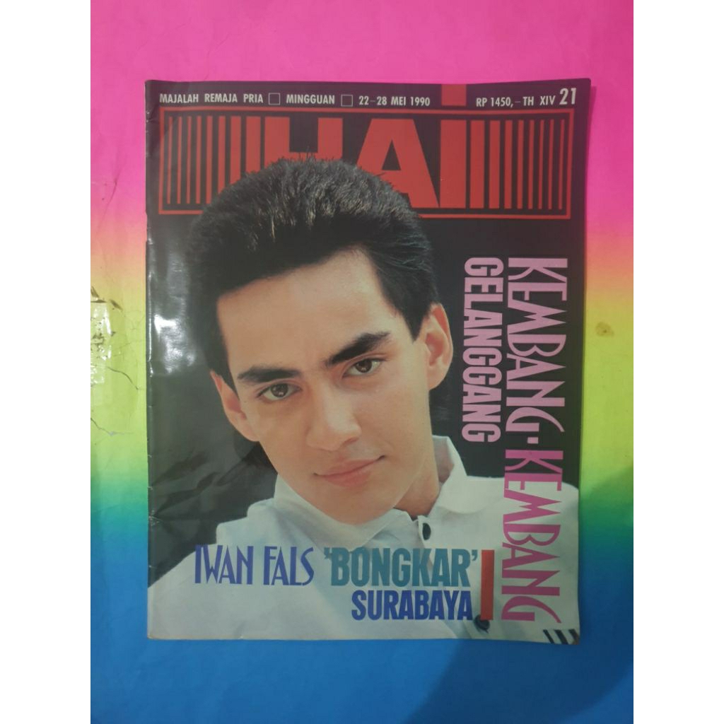 majalah HAI edisi 22 - 28 Mei 1990 BAGUS mulus ARTIKEL IWAN FALS