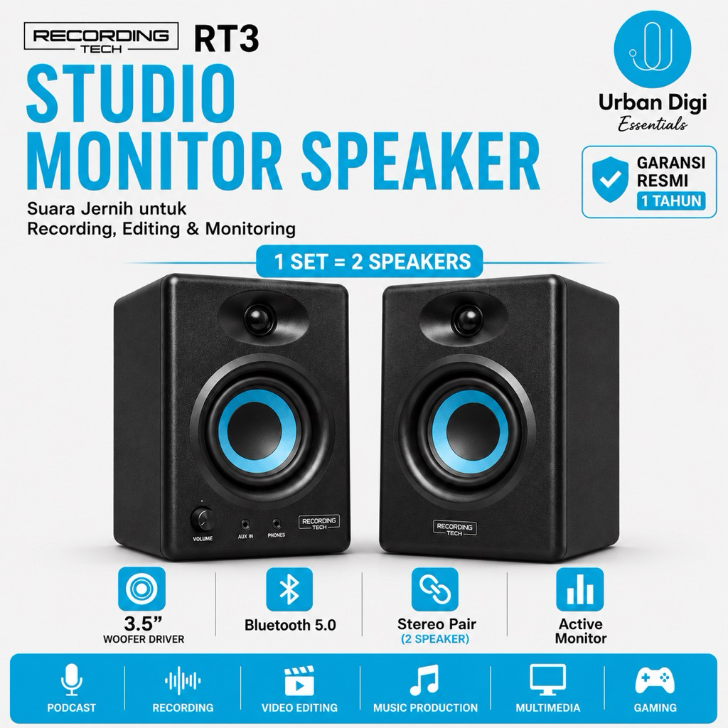 Recording Tech RT3 - Reference Speaker Monitor