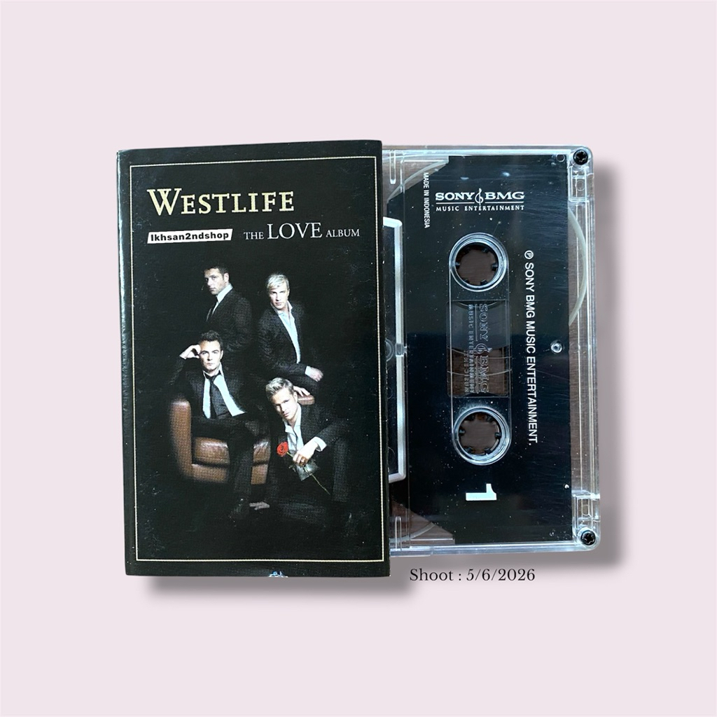 Kaset Pita Westlife - The Love Album