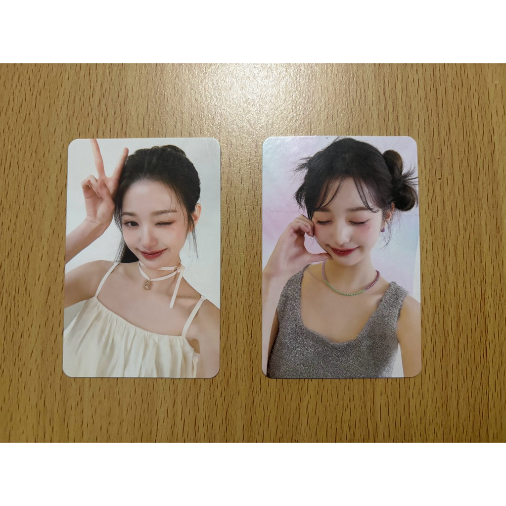 Photocard Wonyoung Amuse PC Wony IVE