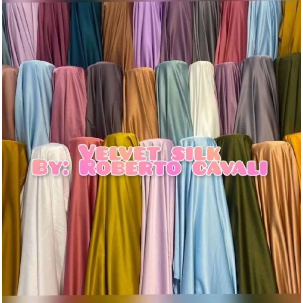 Kain Satin Velvet / satin premium / kain satin / Velvet premium / Pelvet