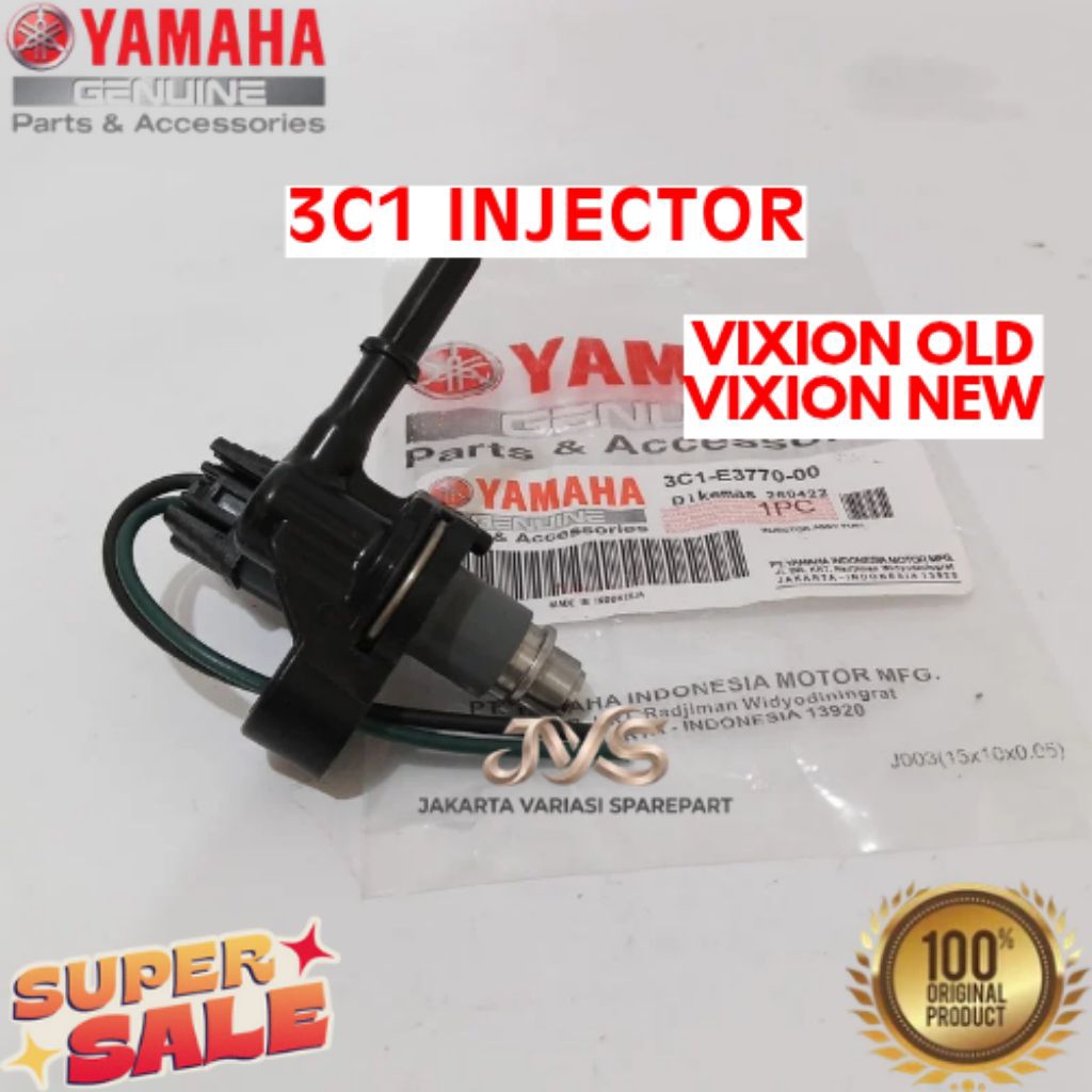 INJECTOR KODE 3C1, INJECTOR VIXION OLD, INJECTOR VIXION NEW