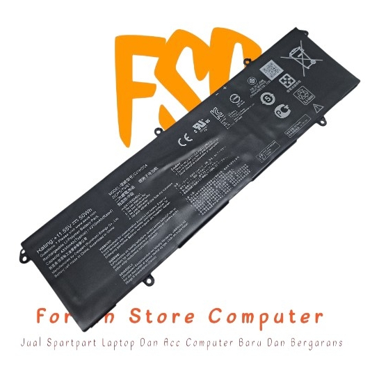 Baterai Laptop Asus VivoBook Pro 15 OLED K5300 M5300 K6502 C31N2019 C31N2024