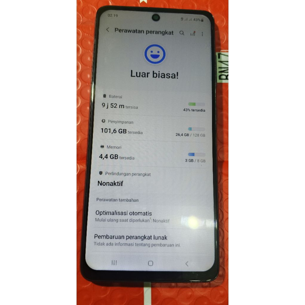 Mesin Samsung a51