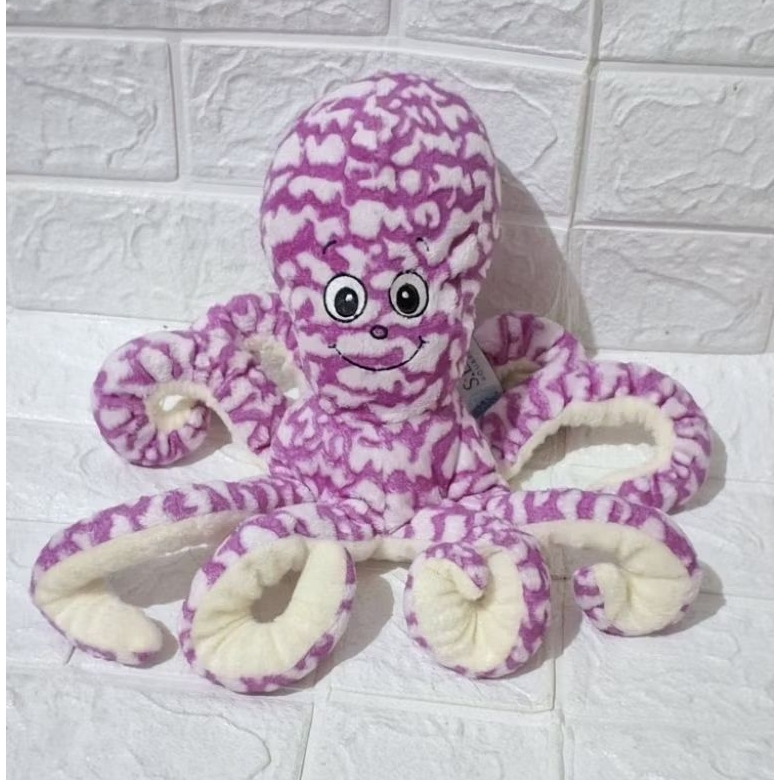 boneka gurita laut boneka hewan binatang laut gurita octopus mirip asli tentakel