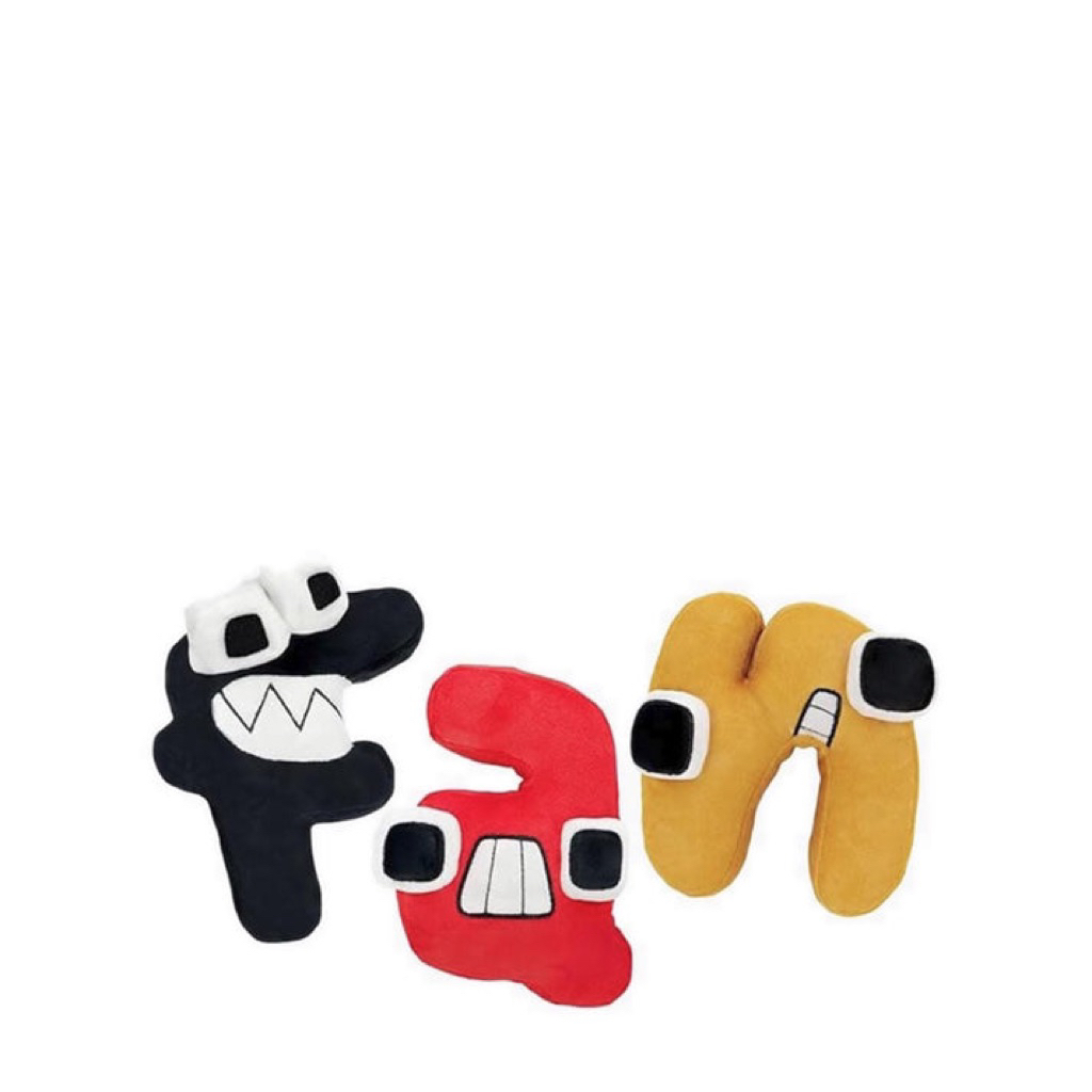 Phatmojo Alphabet Lore Coll Plush F Mainan Anak Original Koleksi Edukasi Hadiah Aman Digunakan
