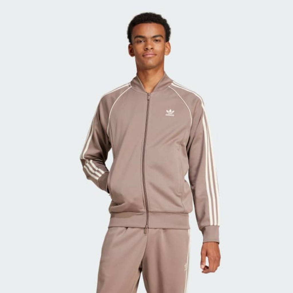 ADICOLOR CLASSICS SST TRACK JACKET TRACE BROWN