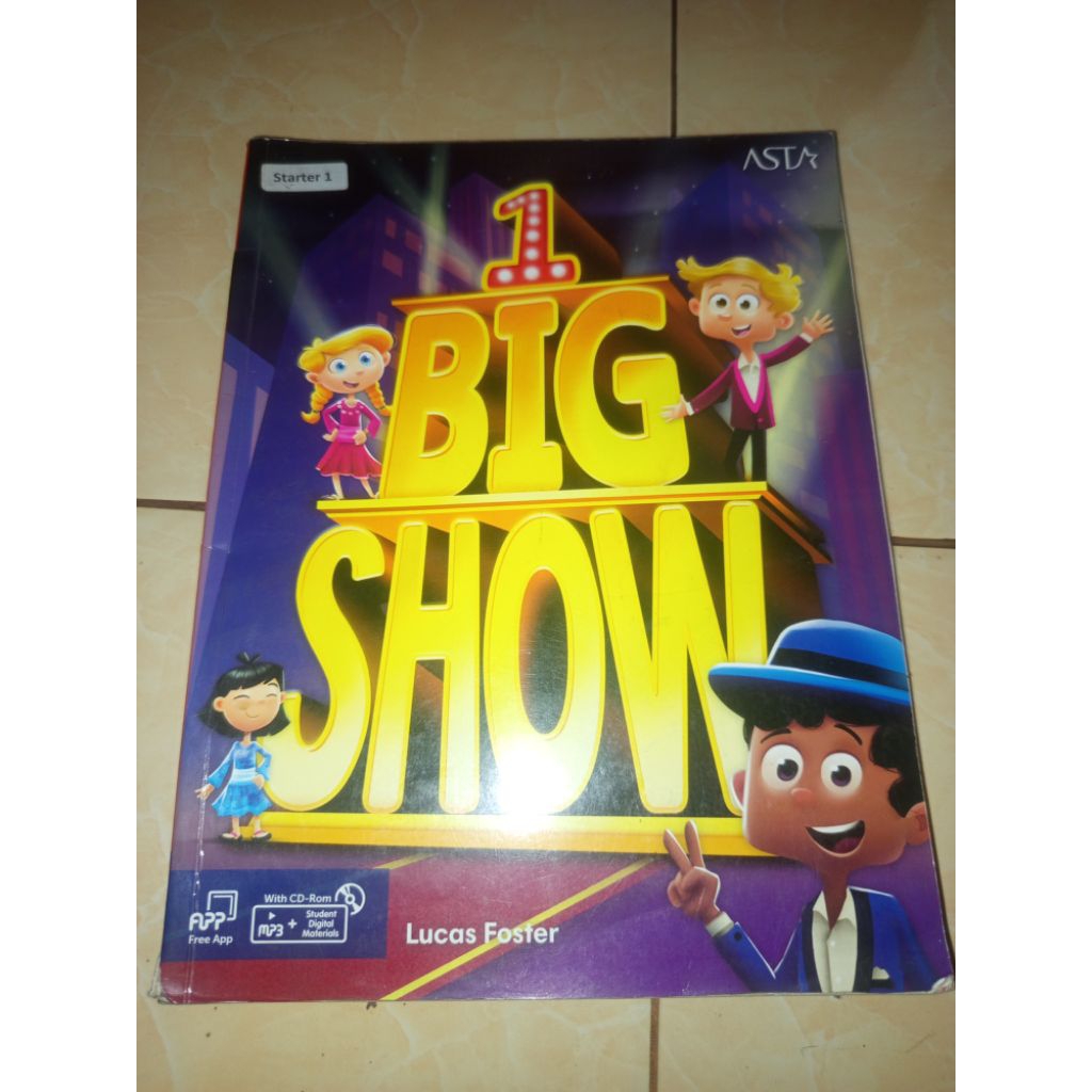 Buku BIG SHOW 1 textbook & workbook