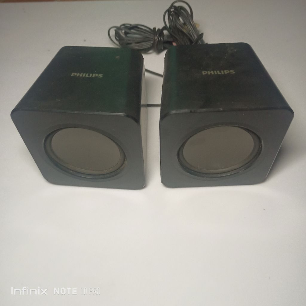 SEPASANG SPEAKER SYSTEM PASIF PHILIPS ( 2 INCH / 4 OHM ) HTD3509 / HTD3510 / HTD3514 ORIGINAL PHILIP