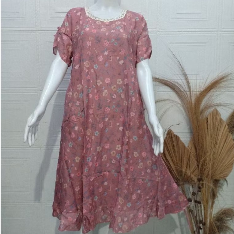 Daster Nafra Qonita batik Pekalongan D.Rosnia Ld110