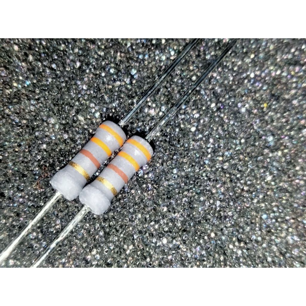 50pcs RESISTOR 330ohm 1WATT AKANE JAPAN