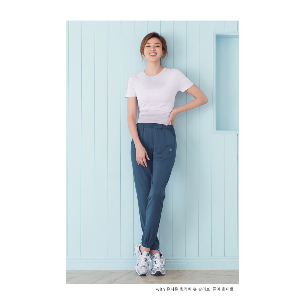 Joger panjang sport wanita / STL women korean castel jogger pants