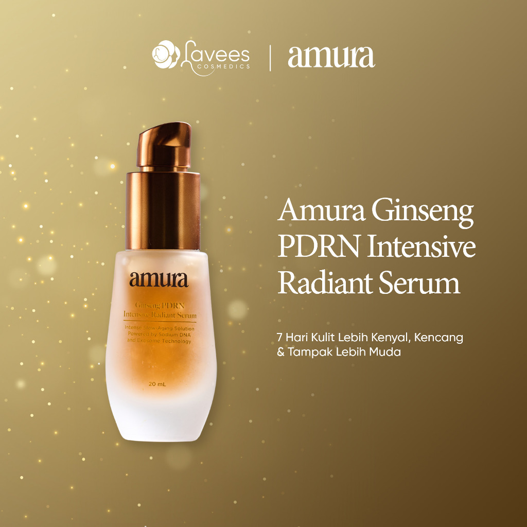 Amura Ginseng PDRN Intensive Radiant Serum 20ml - By Lavees Official