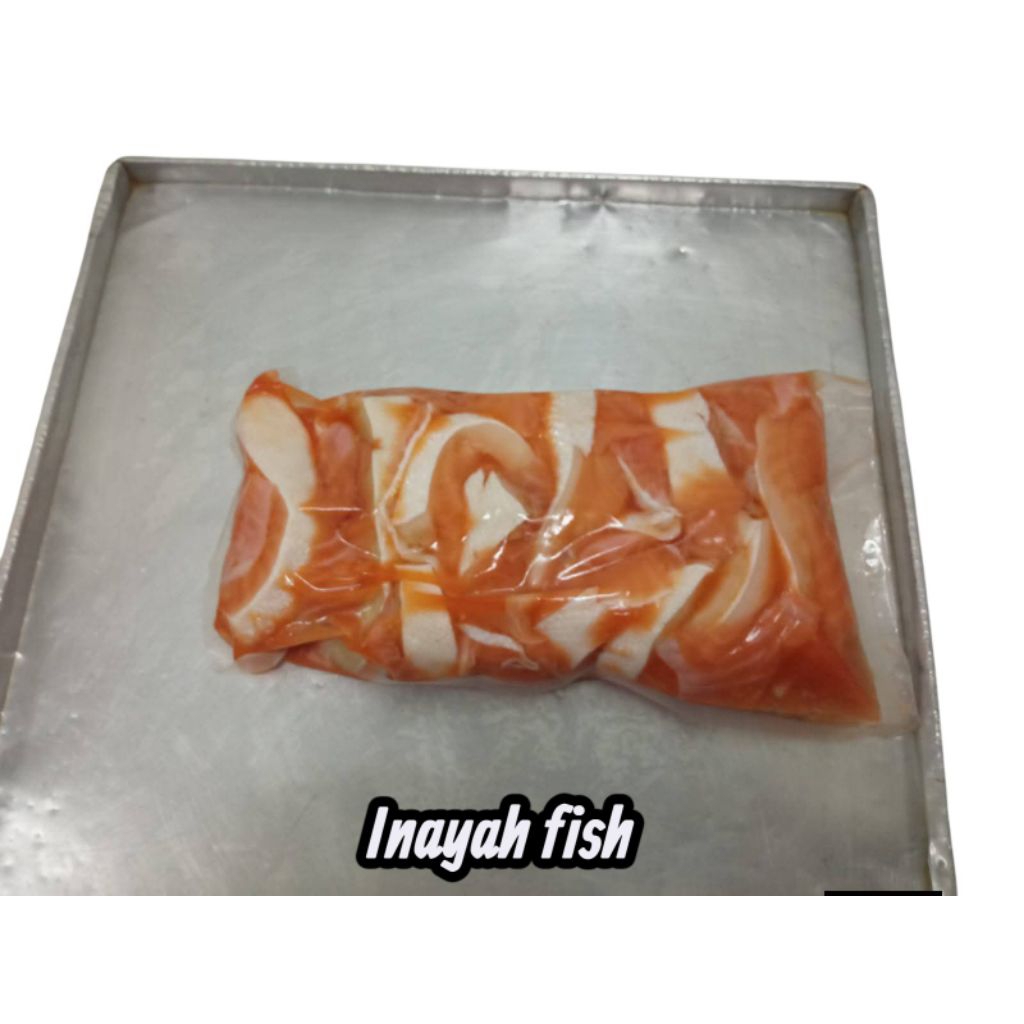 tetelan salmon segar 1 kg