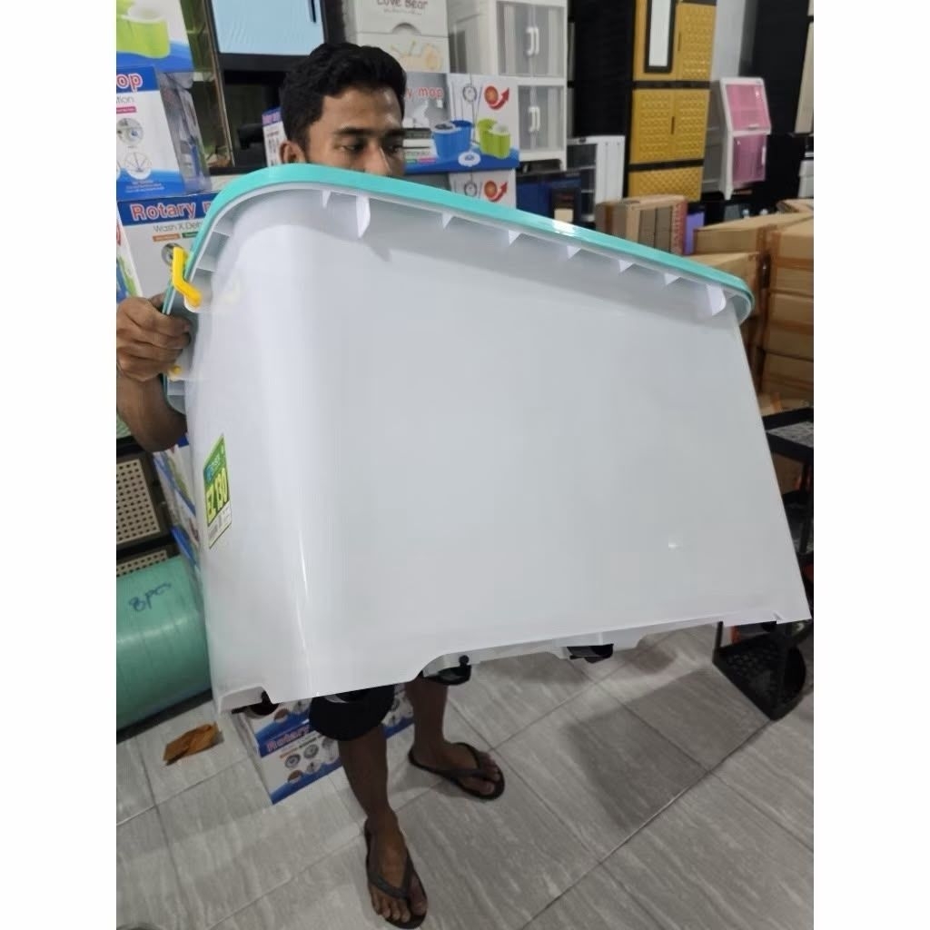 container box pakai roda uk 130 liter