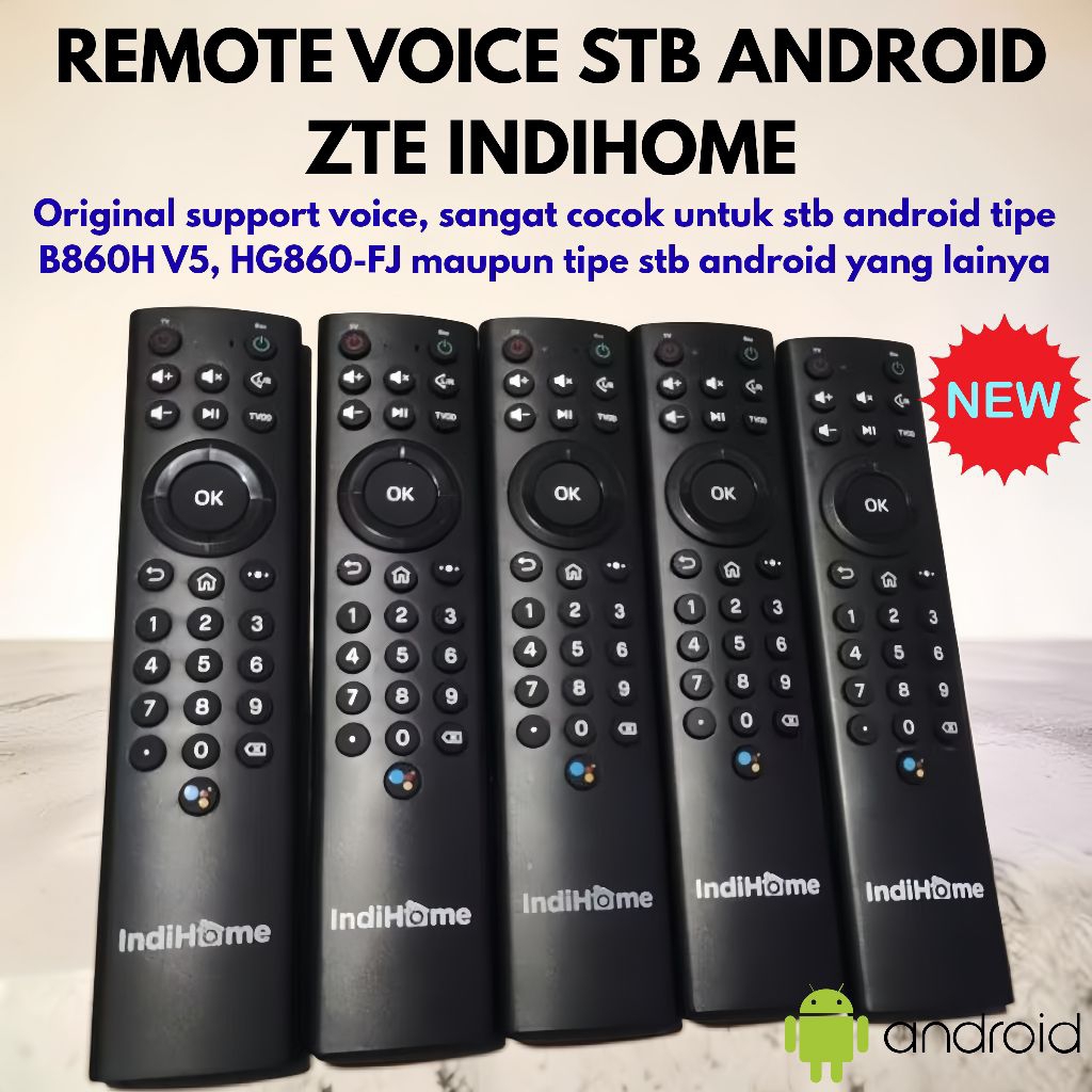 Remote Stb Android Indihome (support voice)