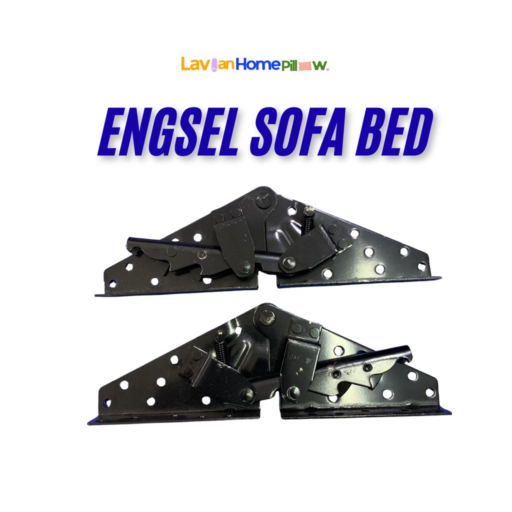 REKLENING SOFA KECIL / ENGSEL SOFA / ENGSEL LIPAT SOFA BED KECIL / RECLINER SOFA KECIL