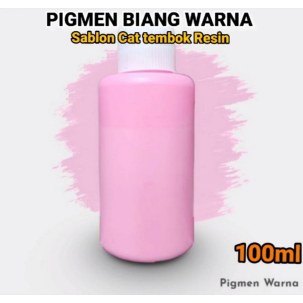 Pigmen Biang Warna Sablon Cat Tembok Waterbase 100 ML