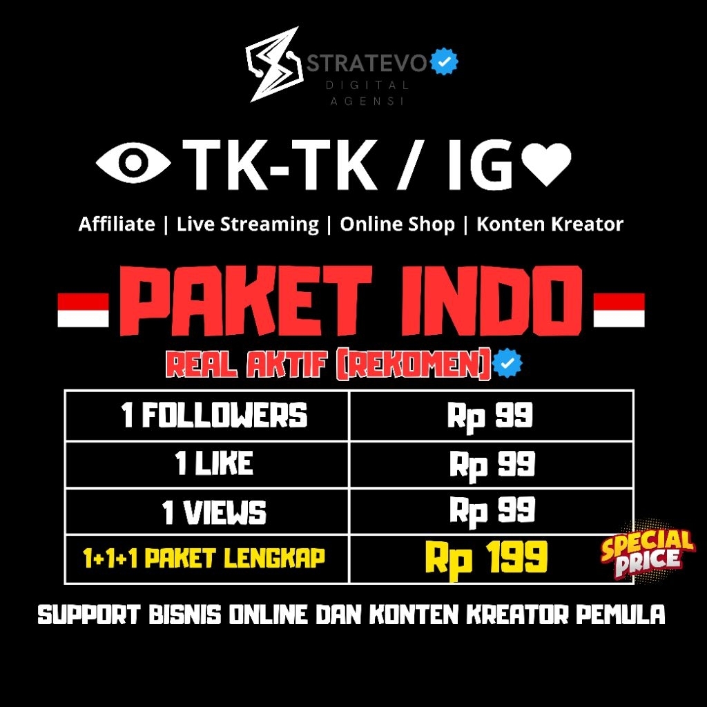 [REAL 100%] PERMANEN FOLLOWERS INDONESIA BERGARANSI NO DROP