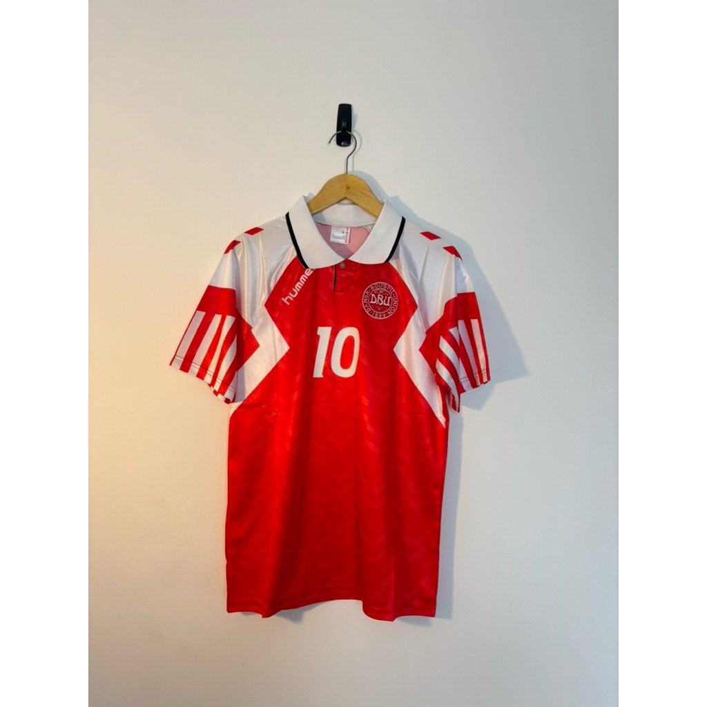 Jersey Denmark Home 1992 Laudrup – Size M
