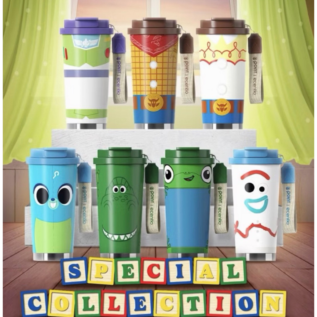 Tumbler Toy Story 5 Indomaret Point Coffee ( WOODY)