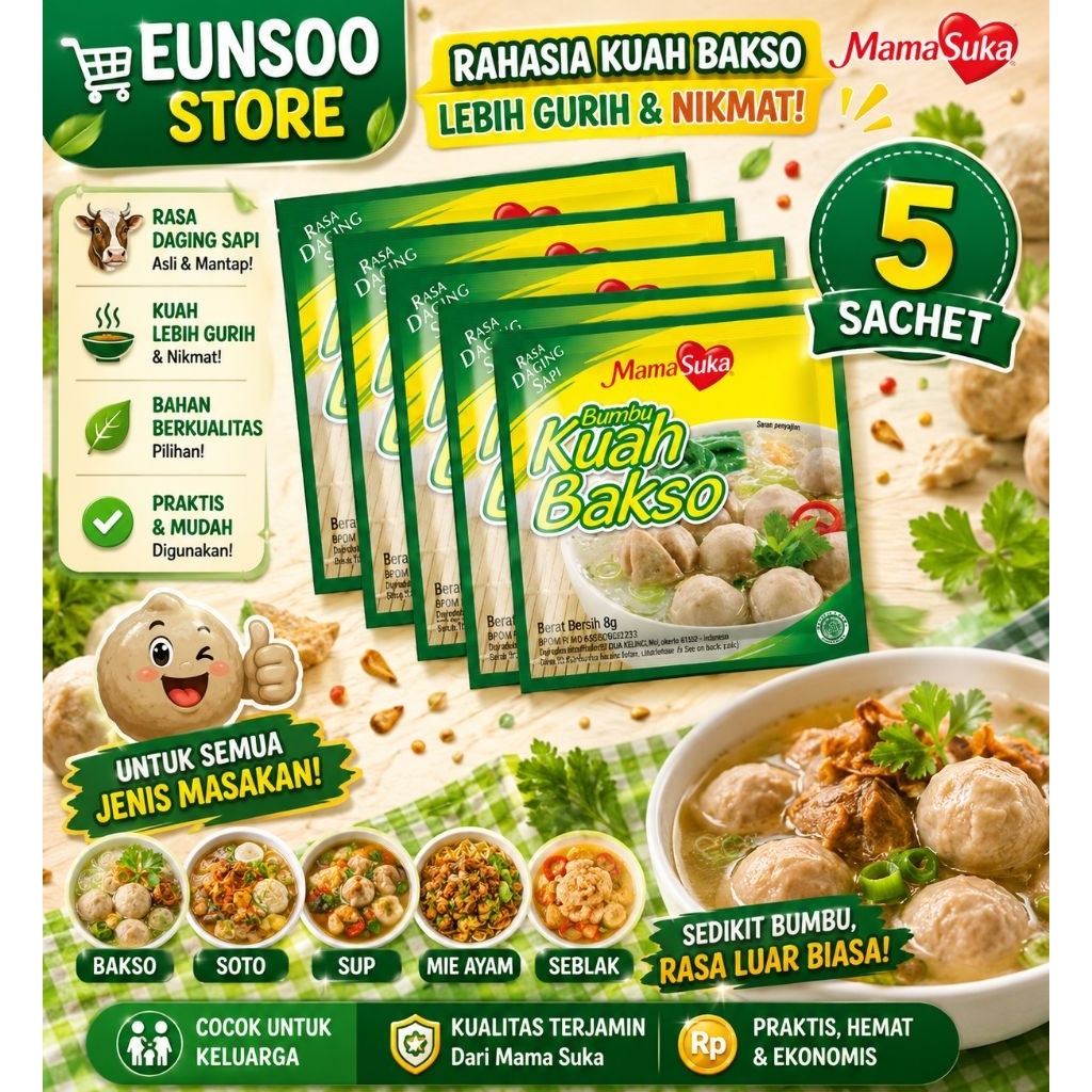 MAMASUKA BUMBU KUAH BAKSO SACHET