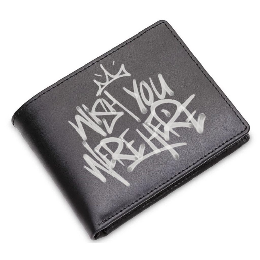 LXNTX Dompet Pria Dompet lipat NeckDeep Free sticker
