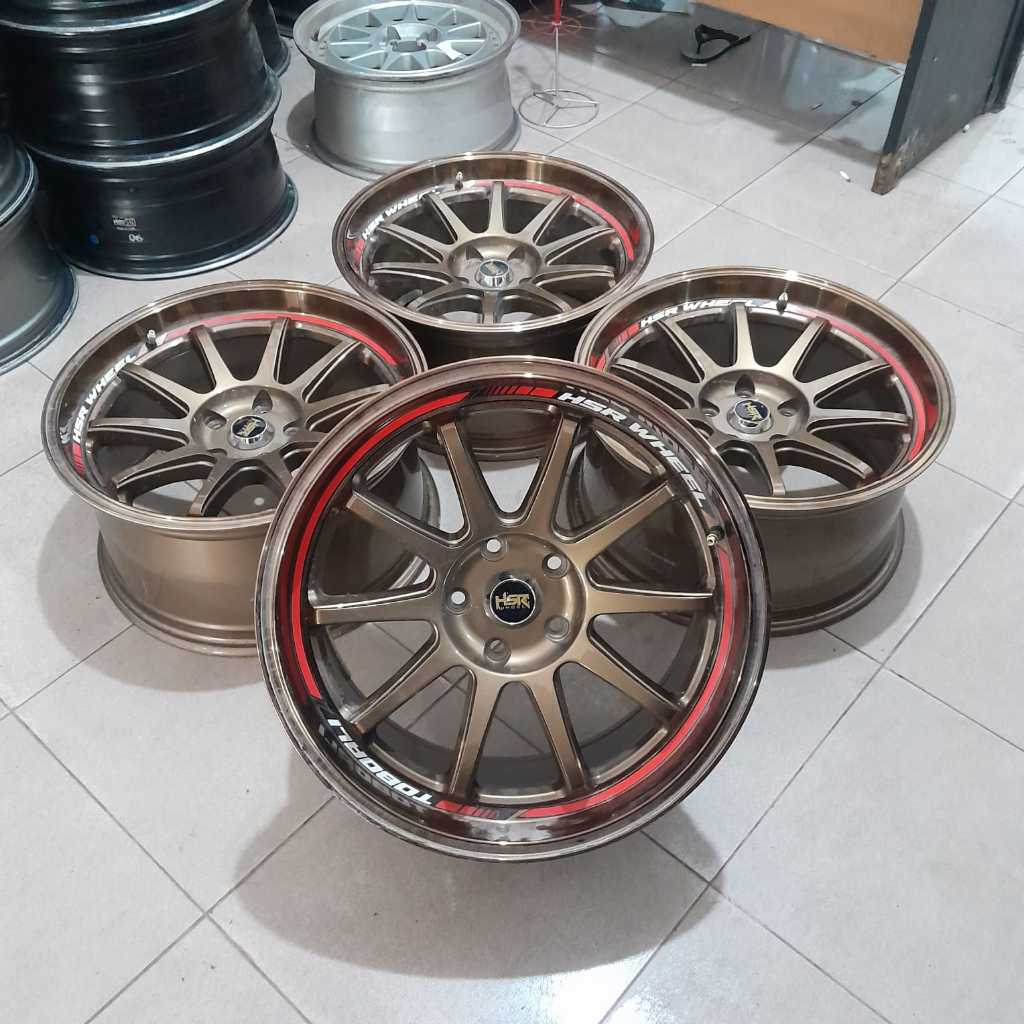 Velg r18 Toboali HSR pcd 5X114 Bronze