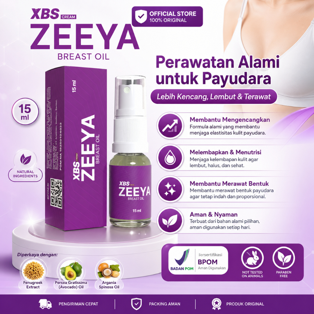 XBS CREAM ZEEYA BREAST OIL