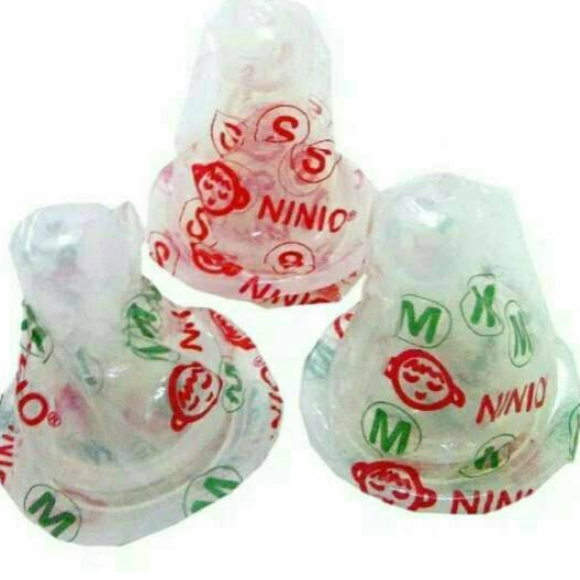 NINIO NIPPLE SILICON SIZE L | UNTUK DOT BAYI SEGAL MEREK