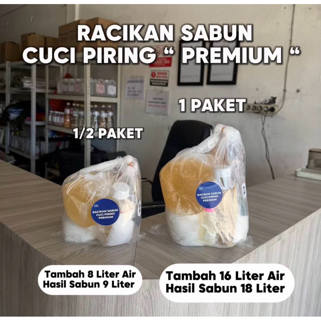RACIKAN SABUN CUCI PIRING " PREMIUM "