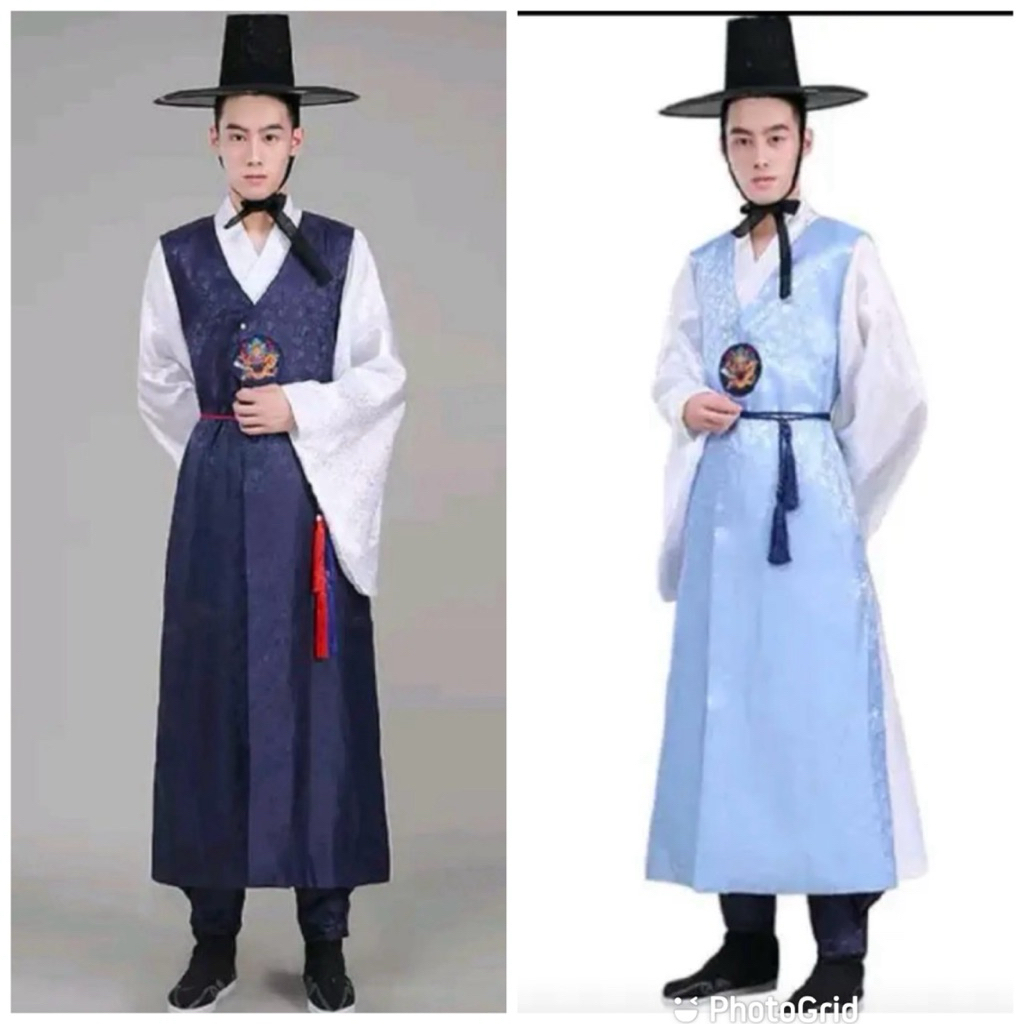 baju tradisional korea pria dewasa | costume korean hanbok man adult