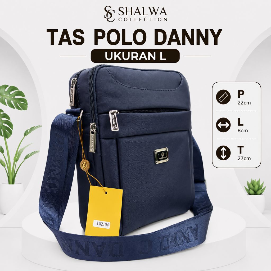 tas selempang polo danny L. tas selempang polo danny original